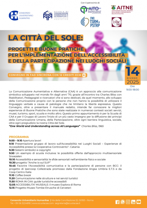 Convegno in FAD sincrona – La Città del Sole Convegno in FAD sincrona - La Città del Sole
