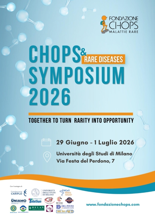 CHOPS and Rare Diseases: a Milano il Simposio Internazionale dedicato alle malattie rare