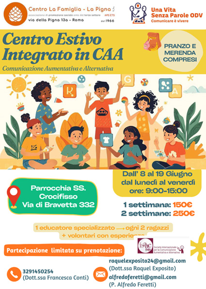 Centro Estivo Integrato in CAA – Roma